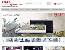 Tablet Screenshot of naehmaschinen-mainz.de
